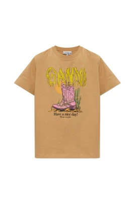 GANNI T-shirts och Pikétröjor