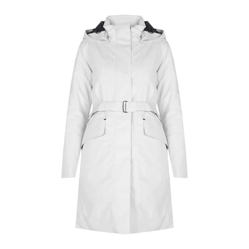 Geox Mujer Blanco Abrigos, Talla: L