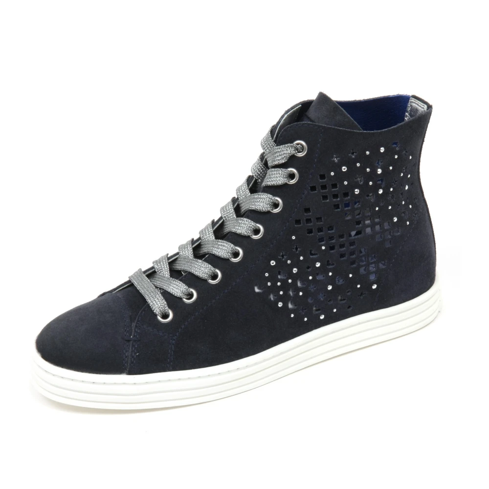 Hogan Rebel Scarpa Laser Studs Schoen Dames Schoenen Blauw