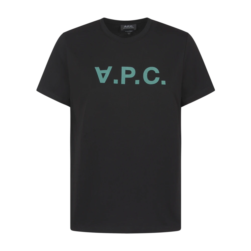 A.p.c. Färgglad T-Shirt Kollektion Black, Dam