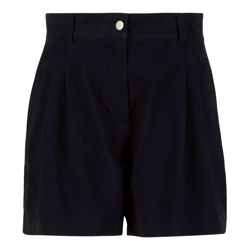 Barbour Blue Casual Shorts, Female, Xs, Shorts Fern