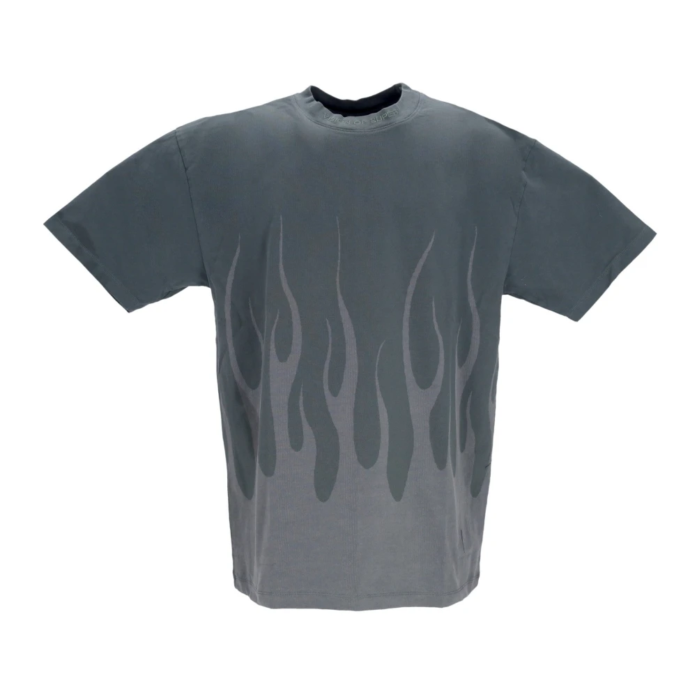 Vision OF Super Flames Heren T-shirt Balsam Groen Green Heren