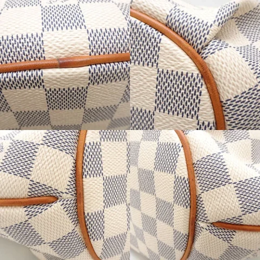 Louis Vuitton Vintage Pre-owned Canvas handbags White Dames