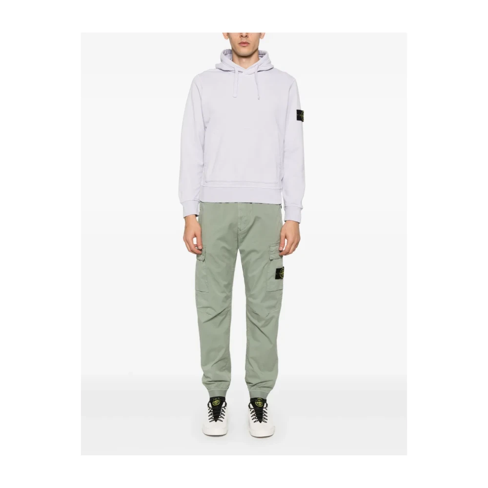 Stone Island Groene Cargo Jogger Broek Green Heren