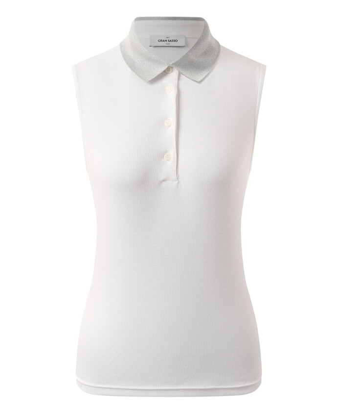 polo-sleeveless-top