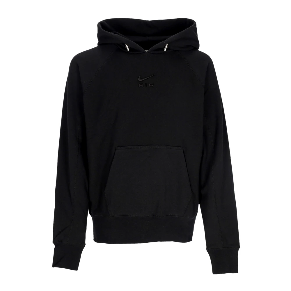 Nike Svart Lättvikts Huva Sportkläder Sweatshirt Black, Herr