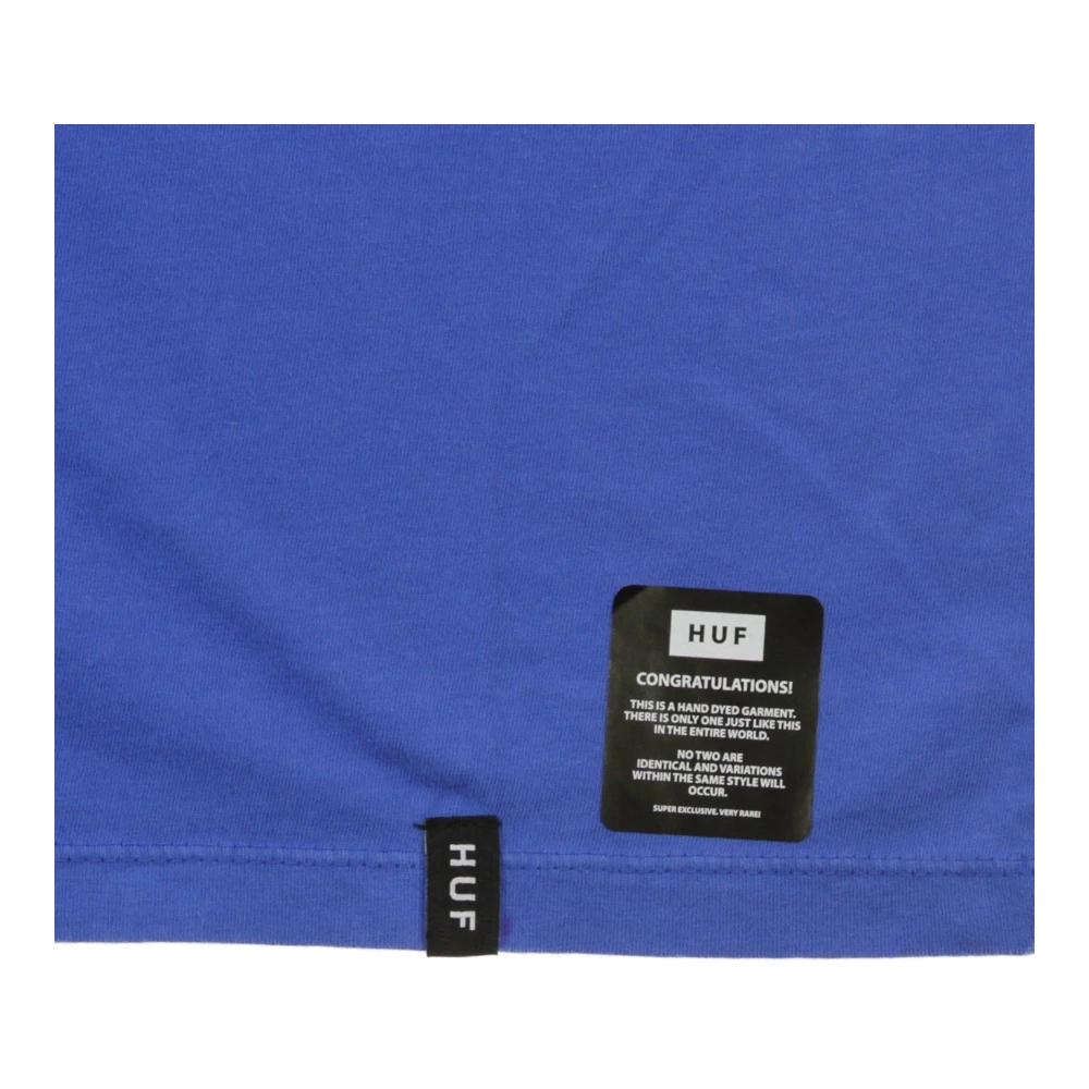 HUF Blauwe Nebulas T-Shirt Essentials Blue Heren