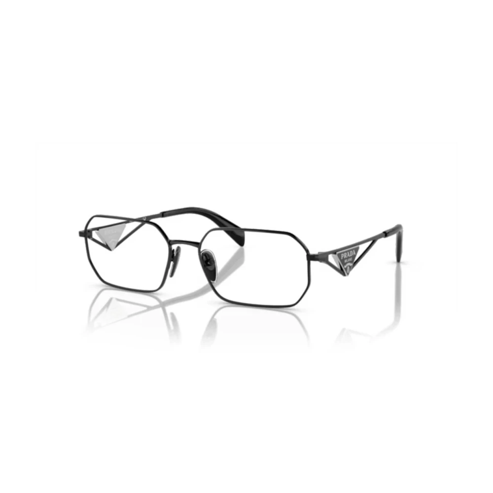 Prada Stijlvolle Vista Zonnebril Black Unisex