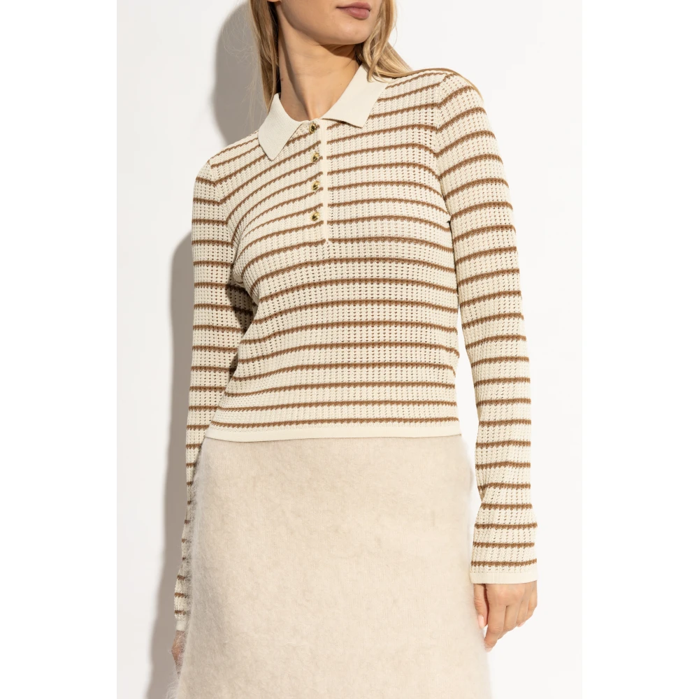 Rag & Bone Top Viola Beige Dames