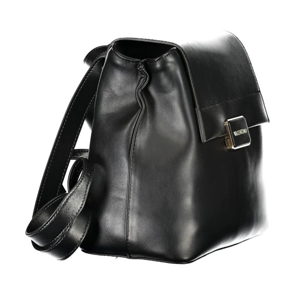 Valentino by Mario Valentino Zwarte Rugzak met Meerdere Compartimenten Black Dames