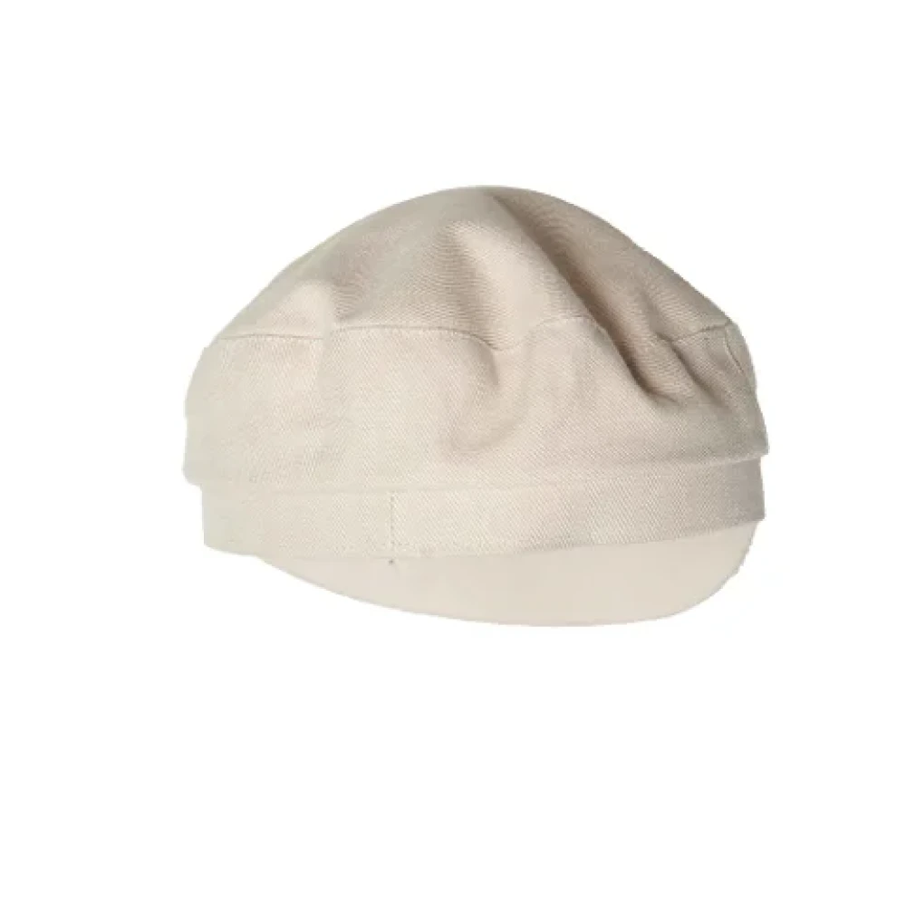 Isabel Marant Pre-owned Cotton hats Beige Dames