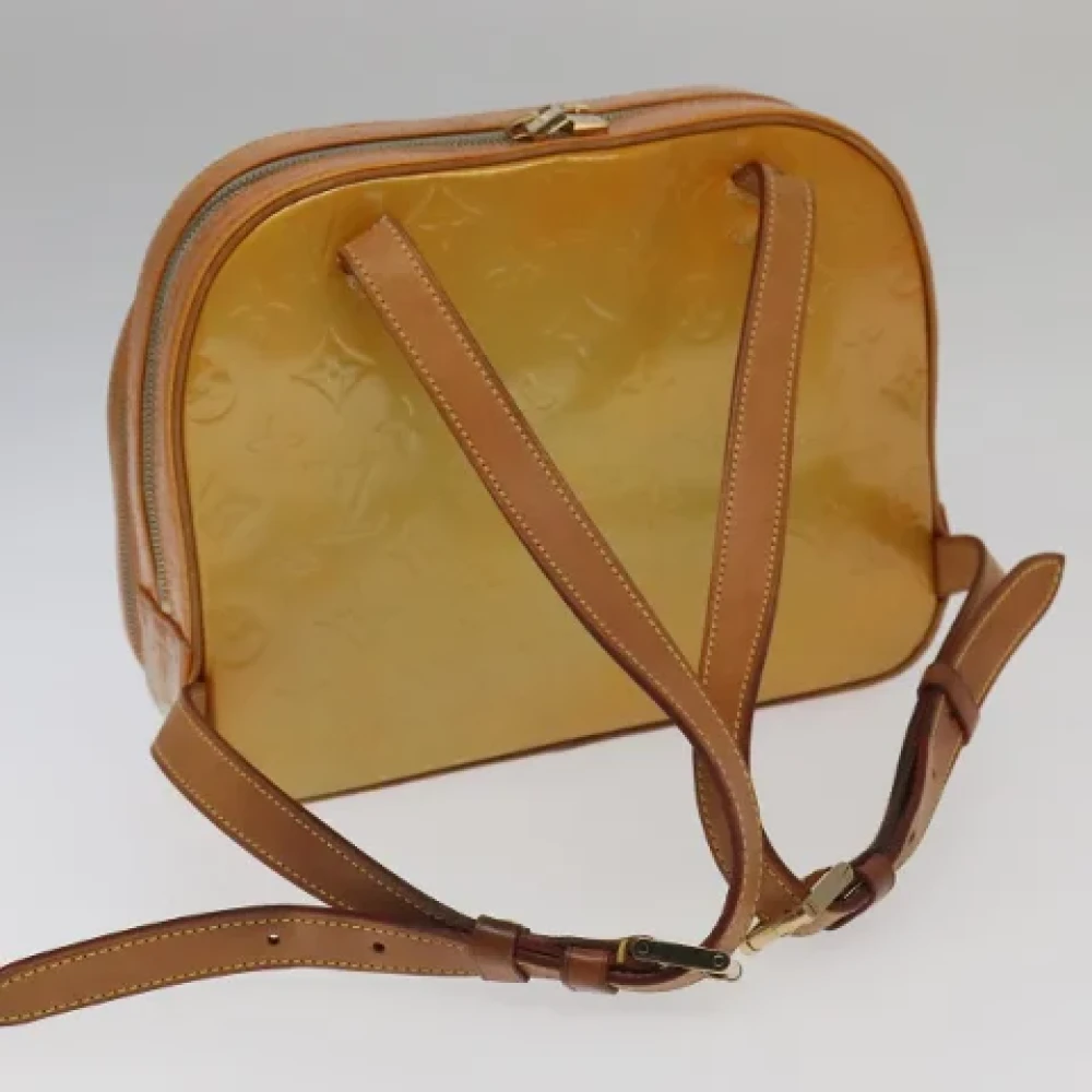 Louis Vuitton Vintage Pre-owned Leather backpacks Brown Dames