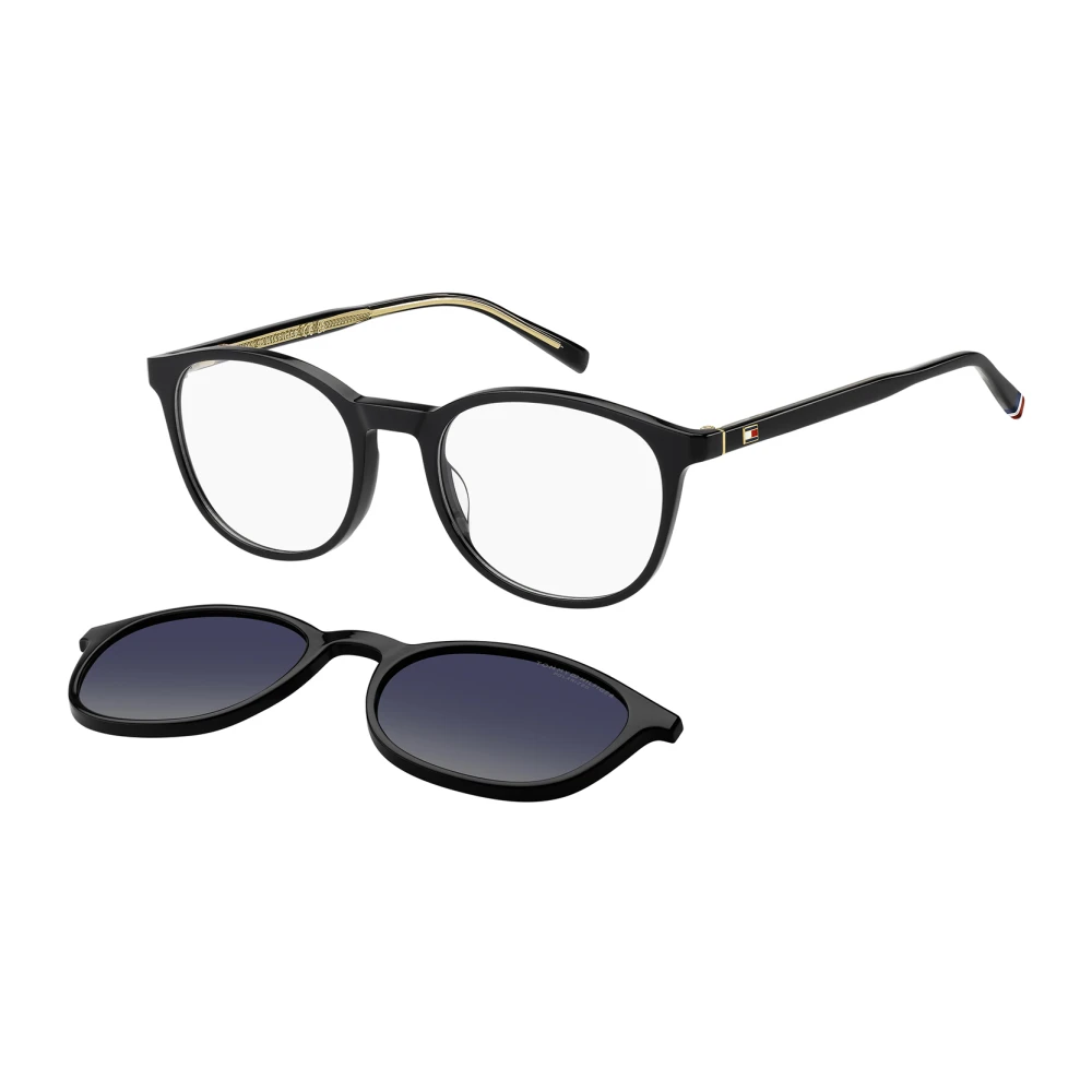 Tommy Hilfiger Men's Black Sunglasses, 51 Mm, Squared Sunglasses