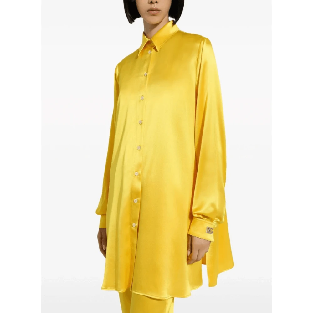 Dolce & Gabbana Shirts Yellow Dames