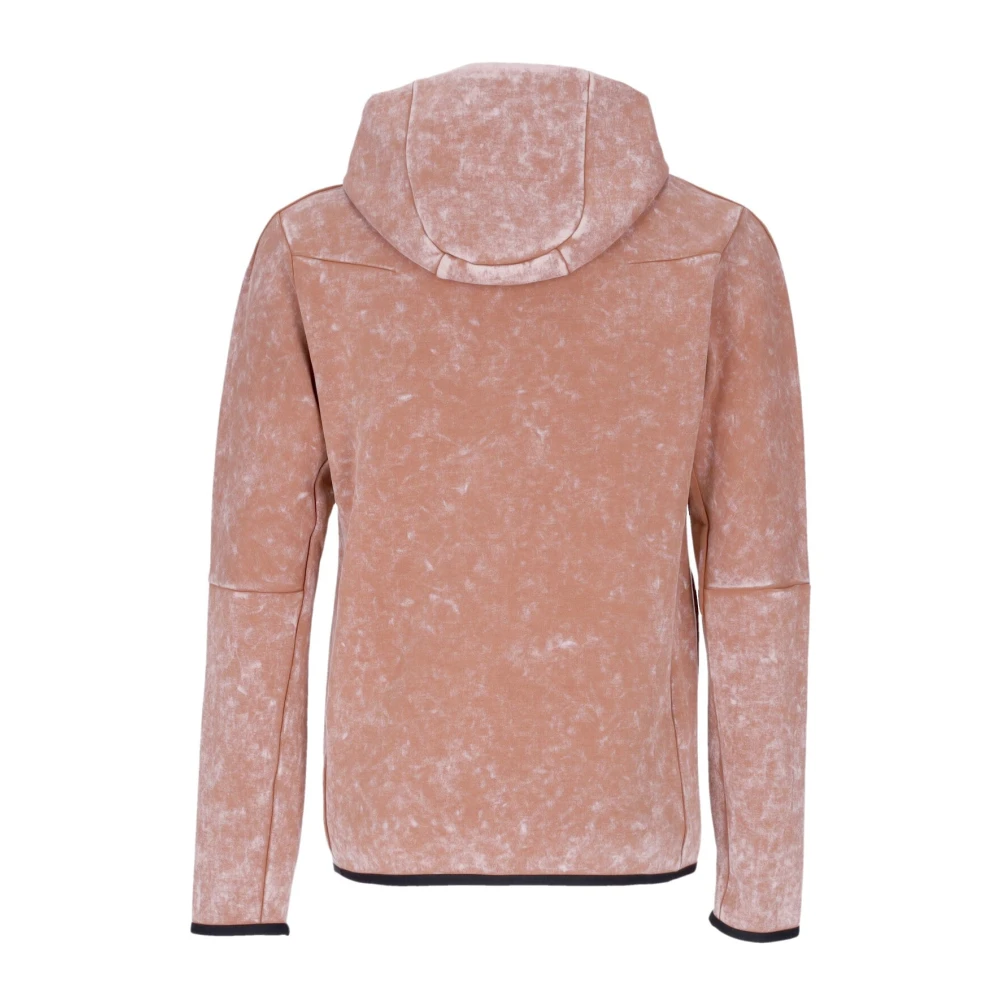 Nike Tech Fleece Zip Hoodie Pink Heren