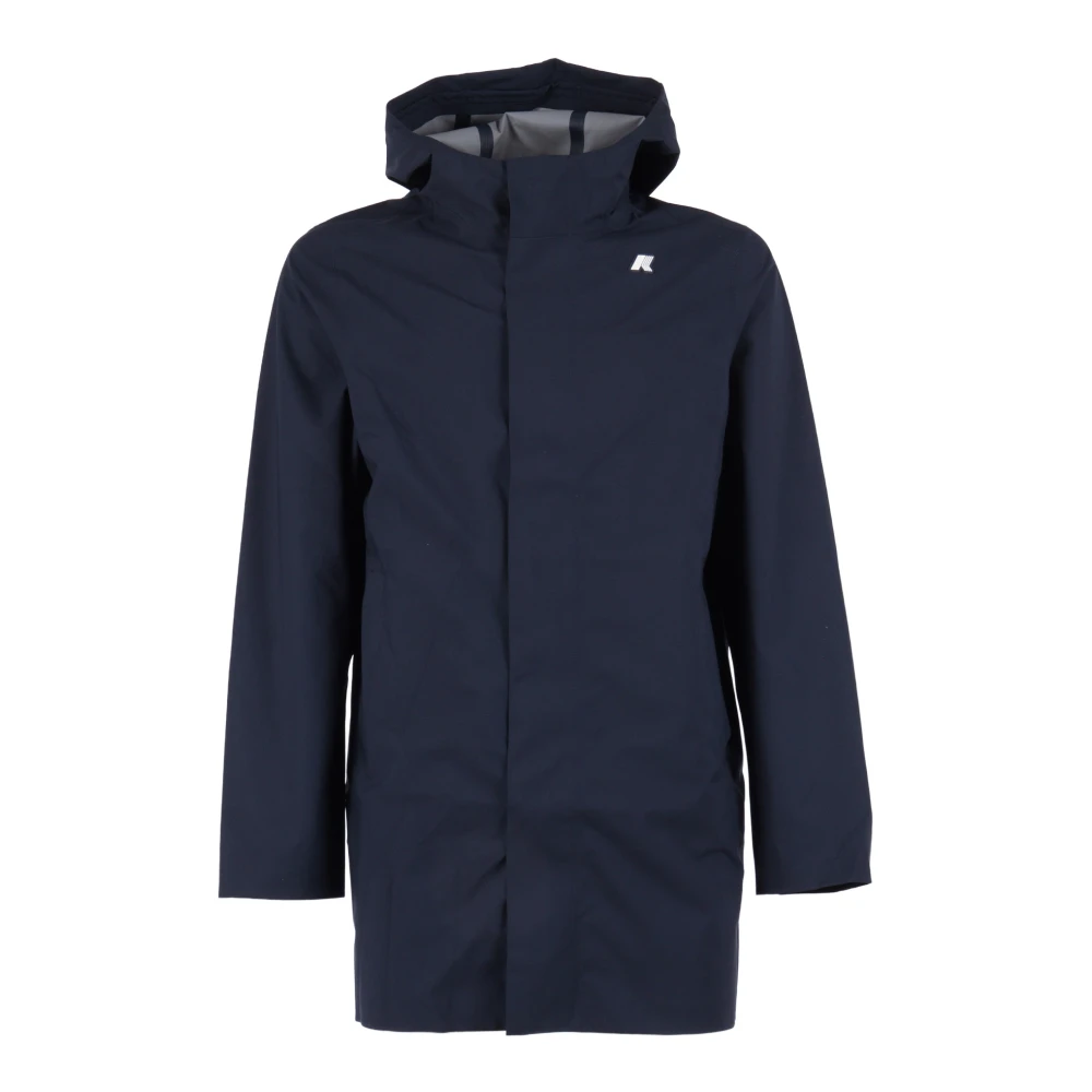 K-Way Uomo Blu Cappotti, S, New,