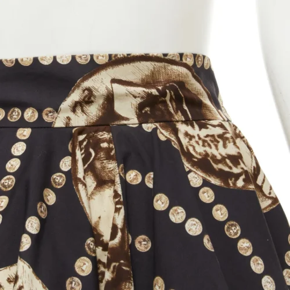 Dolce & Gabbana Pre-owned Cotton bottoms Black Dames