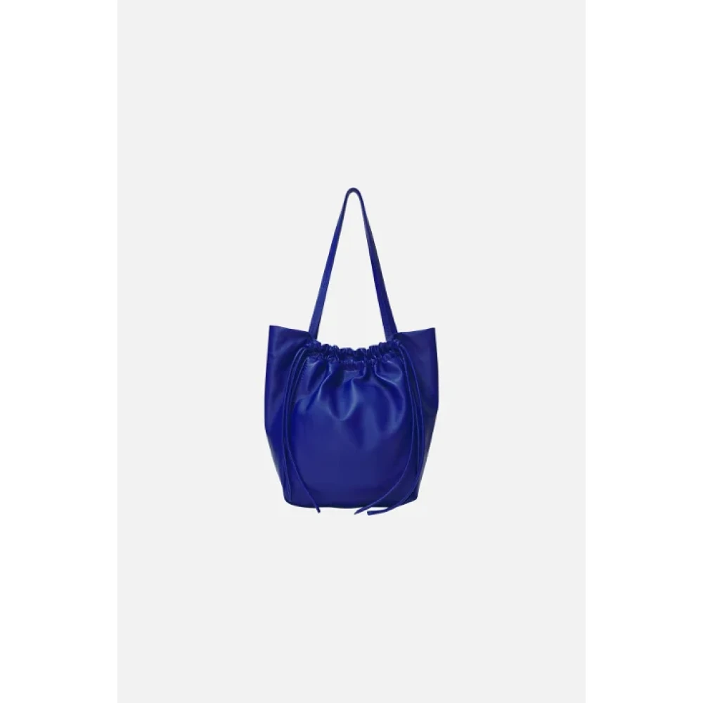 Proenza Schouler Pre-owned Leather shoulder-bags Blue Dames