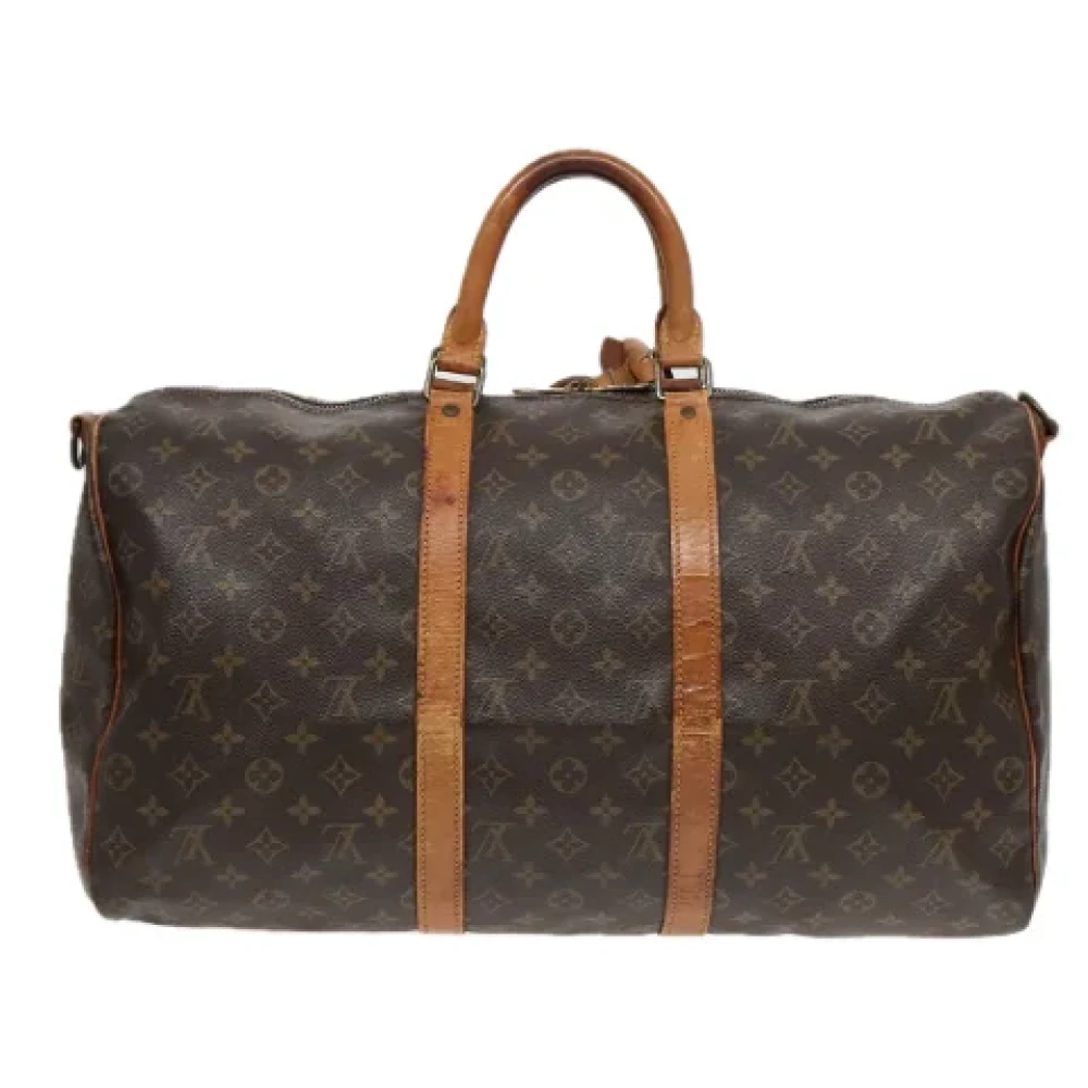 Louis Vuitton Vintage Pre-owned Canvas travel-bags Brown Dames