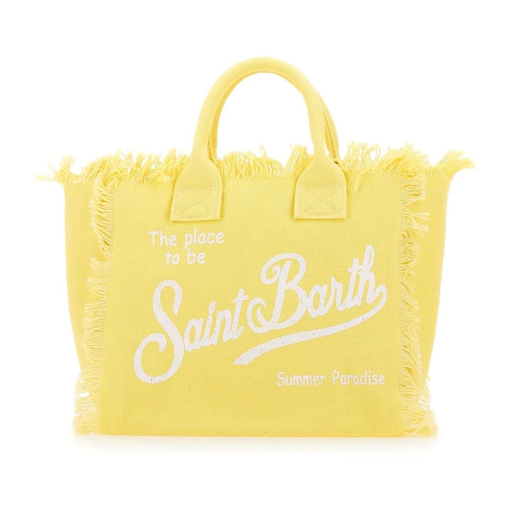 Mc2 Saint Barth Women's Yellow Shopping Bags, One Size, Colette Handbag