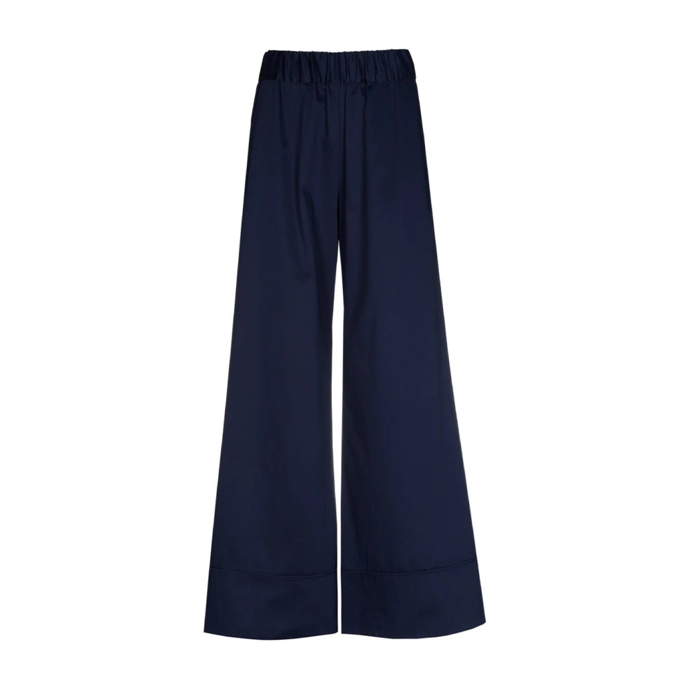 Caroline Biss Elegante Broek 1528 Broek Blue Dames