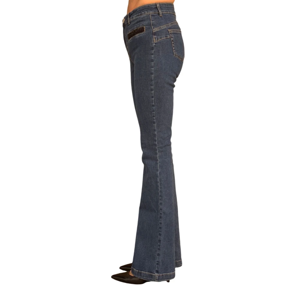 Liu Jo Klassieke Denim Jeans voor Dagelijks Gebruik Gray Dames