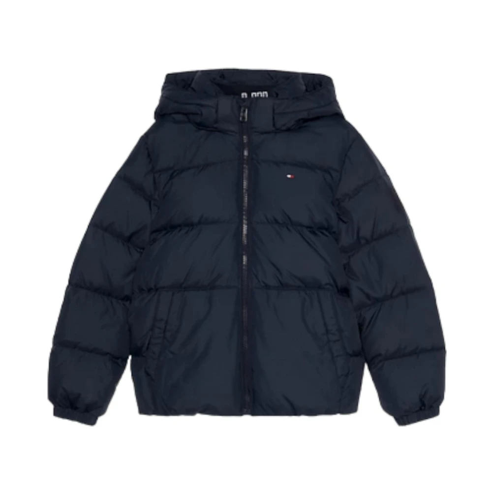Tommy Hilfiger Boys Blue Winter Jackets, 4 Y, Essential Down Jacket