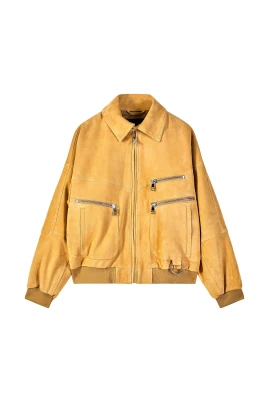 Oversized Suede Jacket