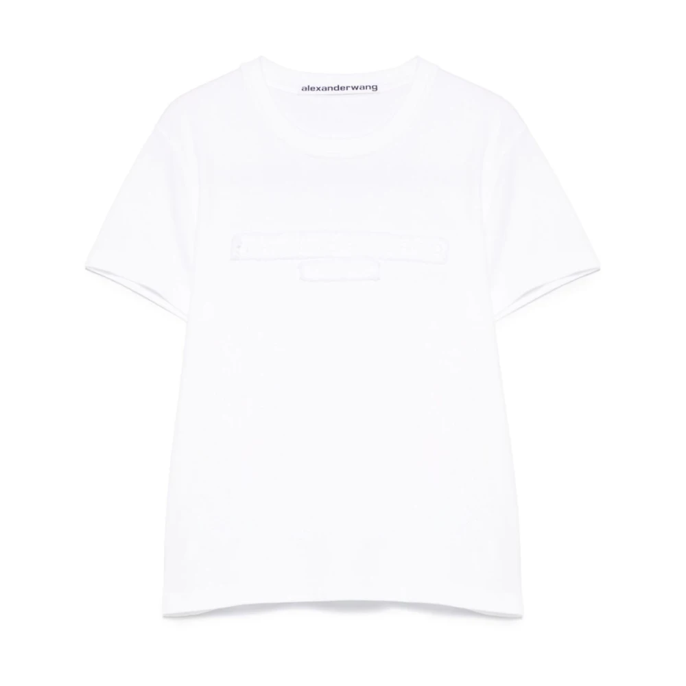Alexander Wang Women's White T-Shirts,, T-Shirts & Polos For Women Small