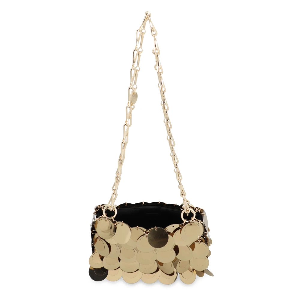 Paco Rabanne Sequin Nano Tas Yellow Dames