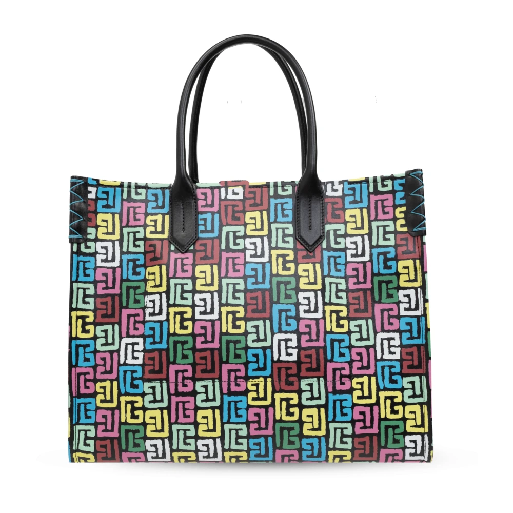 Balmain Medium B-Army shopper tas Multicolor Dames