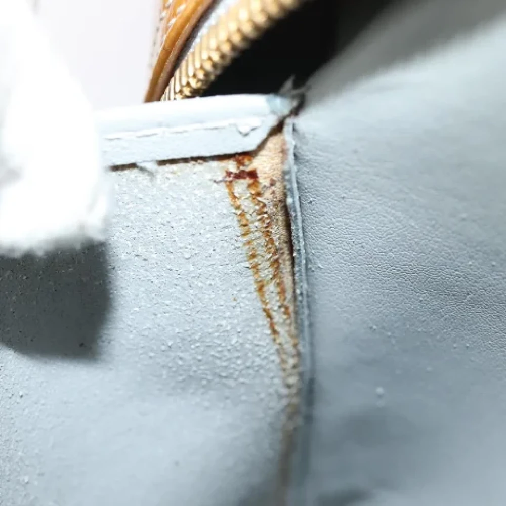 Louis Vuitton Vintage Pre-owned Leather backpacks Yellow Dames