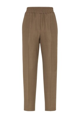olive-brown-elasticated-waistband-pants