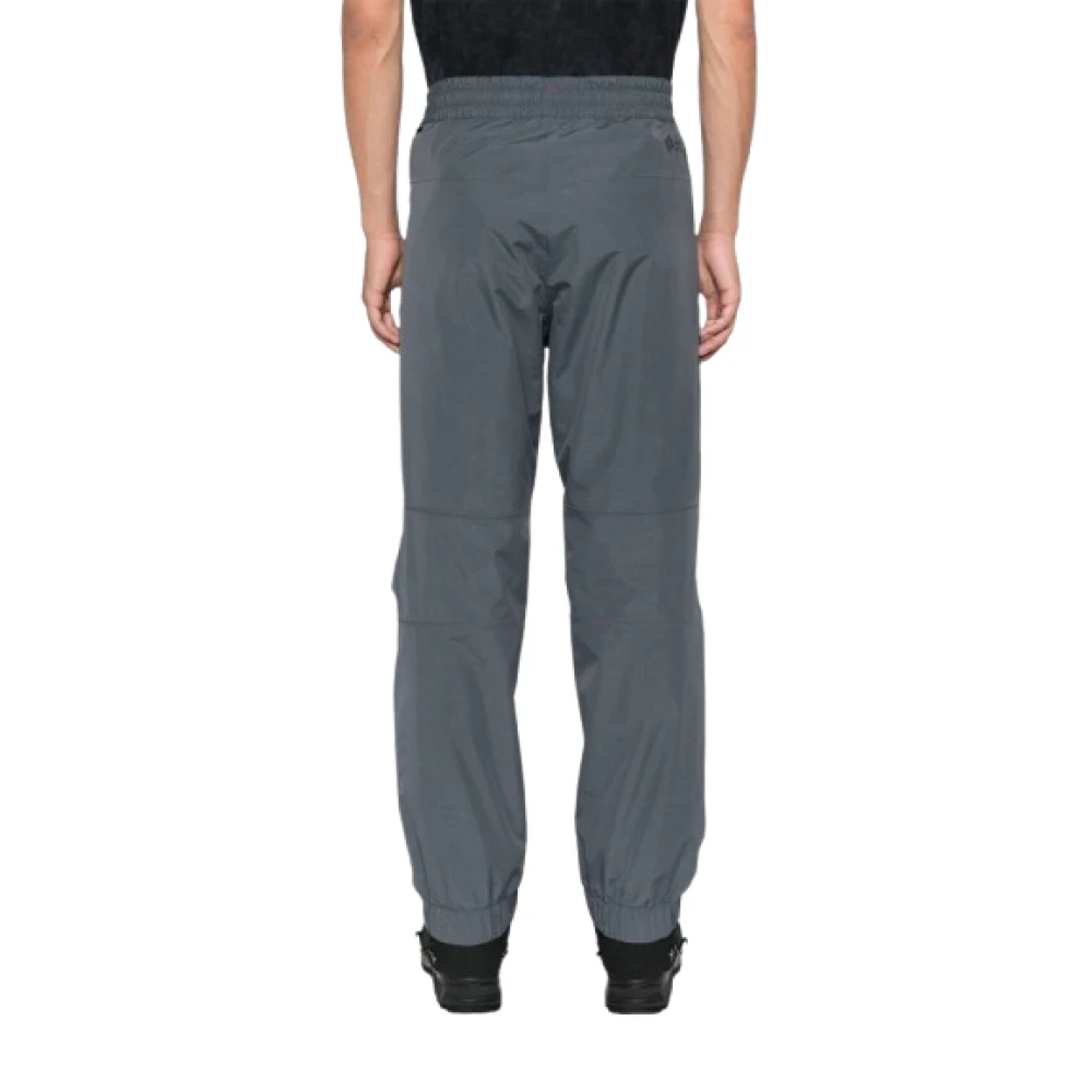 Moncler Logo-geëmbosseerde winddichte trainingsbroek Gray Heren