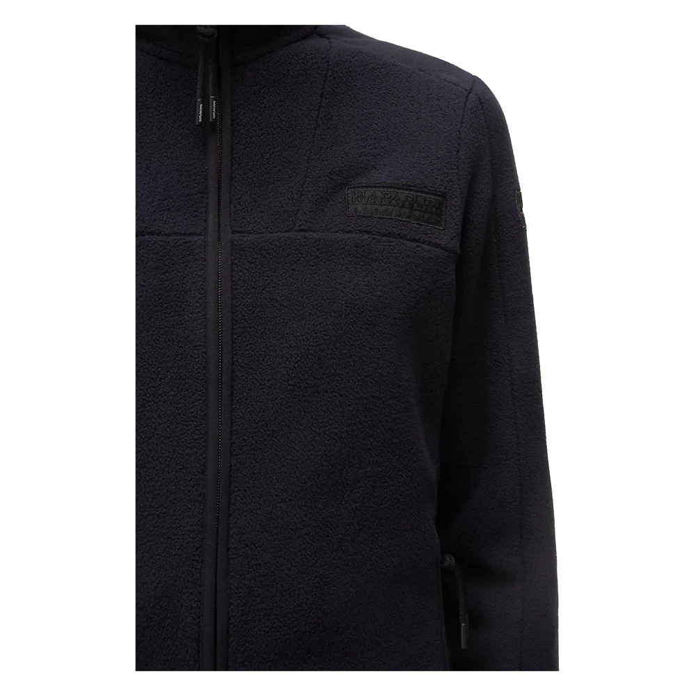 Napapijri Yupik Micropile Full Zip Fleece Black Heren