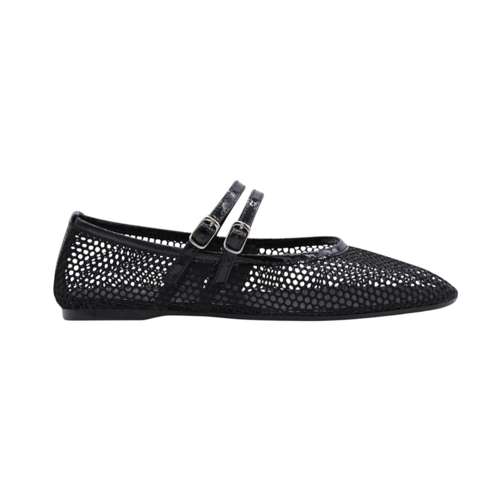 Rotta Women's Black Ballerinas,, Elegant Ballet Flats For Size 7 Uk
