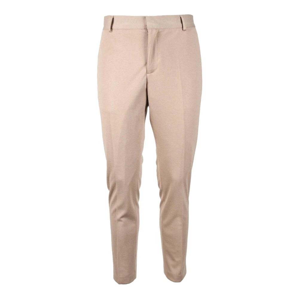 Daniele Alessandrini Elegante broek met polyester mix Brown Heren
