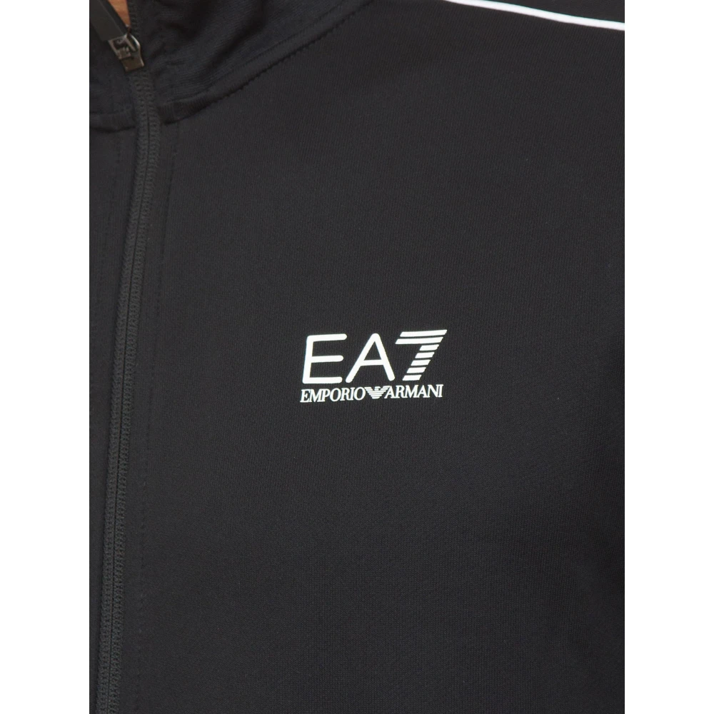 Emporio Armani EA7 Zwart Sportief Trainingspak Black Heren
