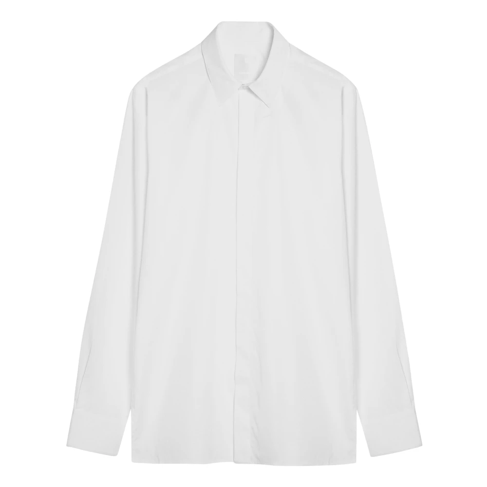 Givenchy Shirt met Lange Mouwen White Heren
