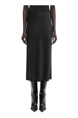 Bar Silk Skirt