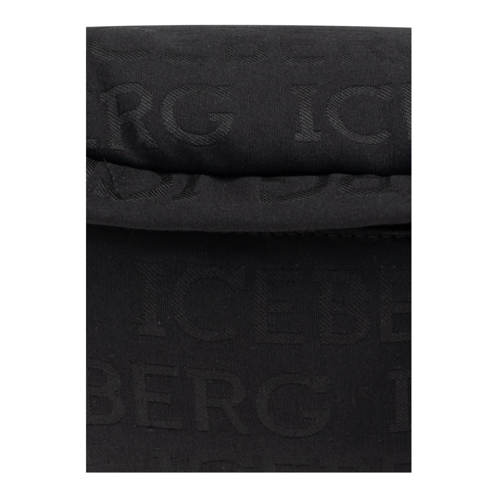 Iceberg Heuptas met logo Black Heren