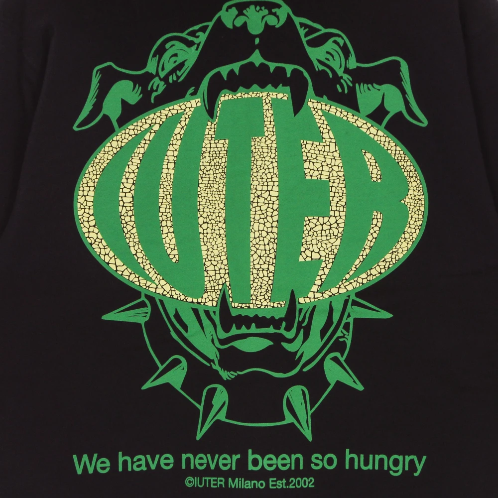 Iuter Lichtgewicht Hoodie Heren Zwart Black Heren