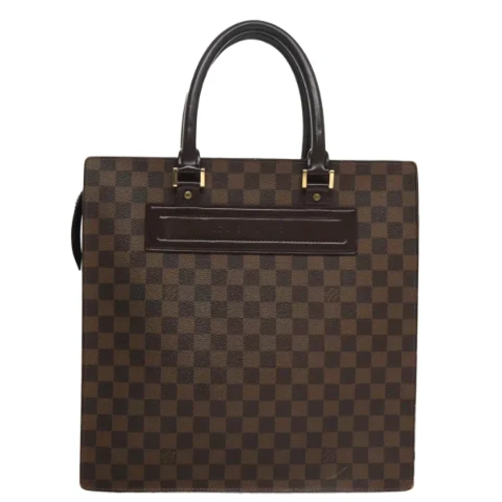 Louis Vuitton Vintage Pre-owned Canvas handbags Brown Dames