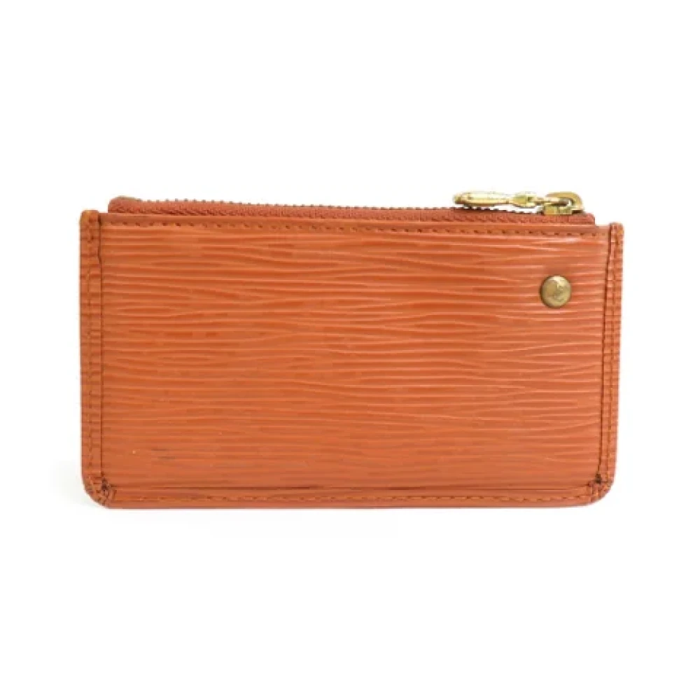 Louis Vuitton Vintage Pre-owned Leather key-holders Brown Dames