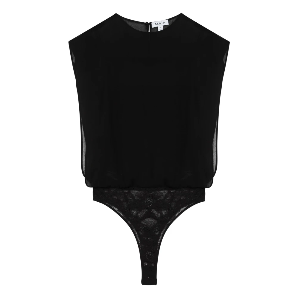 Alaïa Stijlvolle Body Shaper voor Vrouwen Black Dames