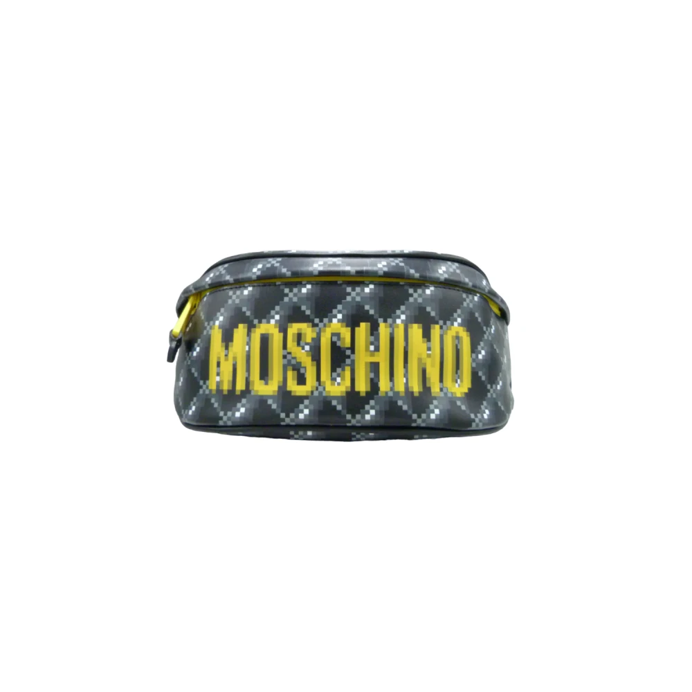 Moschino Zwarte Stijlvolle Tassen Collectie Black Unisex