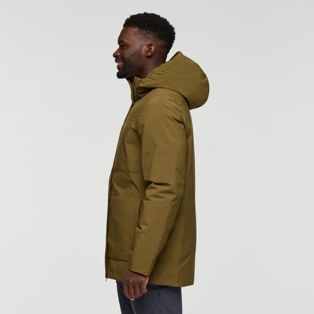 Cotopaxi Warme donsparka met winddichte schaal Green Heren