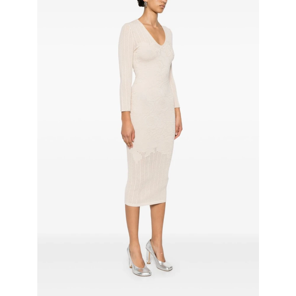 Blugirl Beige Jurk voor Vrouwen Beige Dames