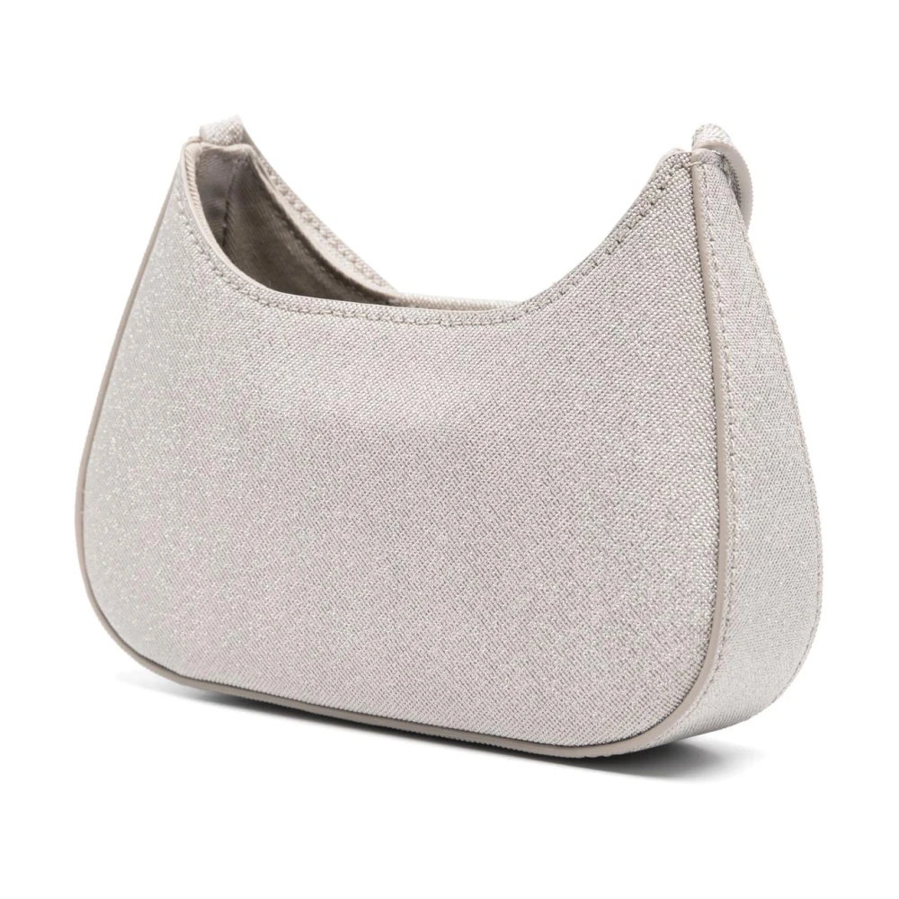 Emporio Armani Schoudertas met Glitterafwerking Gray Dames