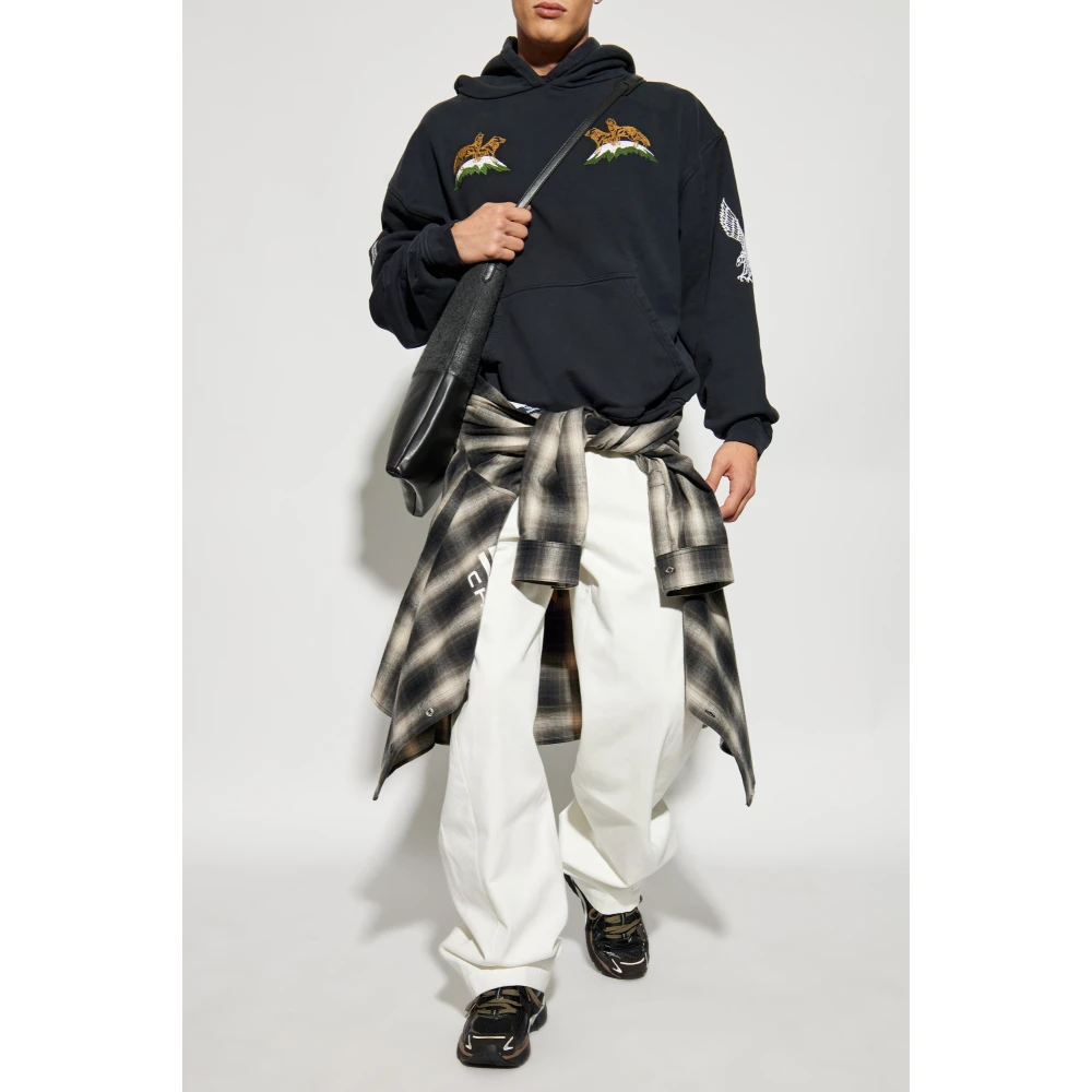 Rhude Hoodie Black Heren